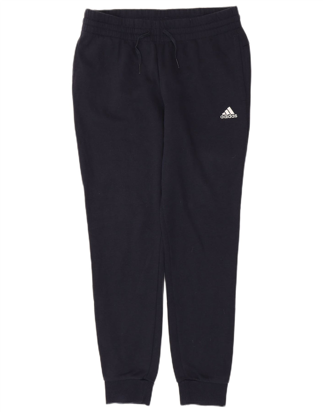 ADIDAS Pantalones de chándal para mujer Joggers UK 12/14 Medium Azul marino