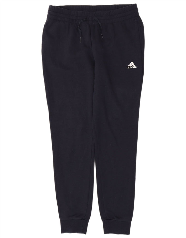 ADIDAS Pantalones de chándal para mujer Joggers UK 12/14 Medium Azul marino