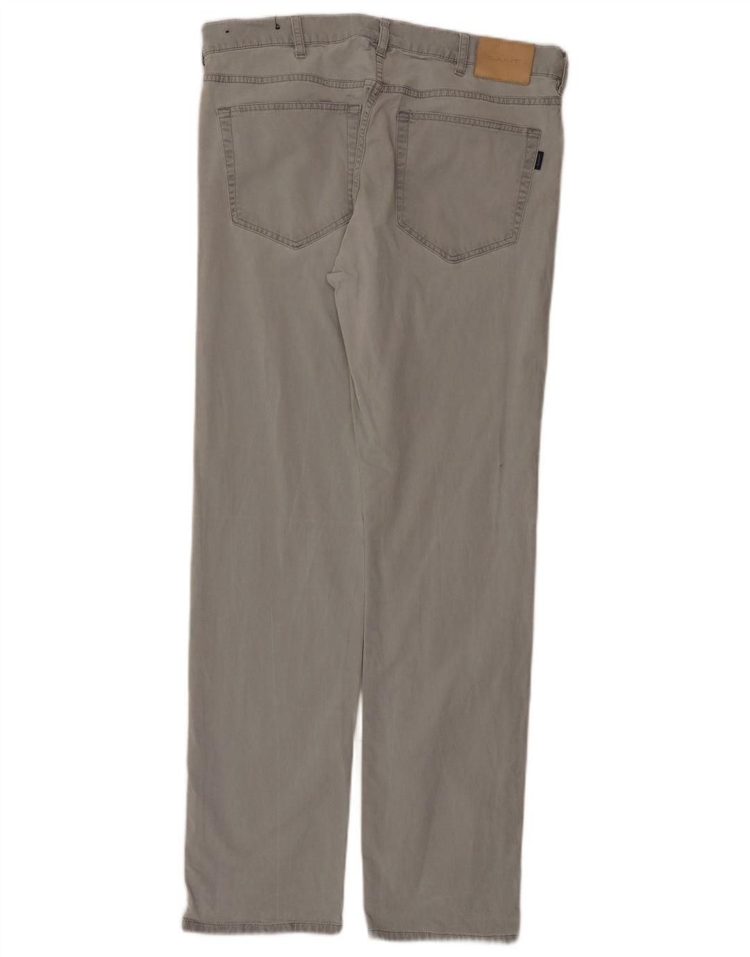 Gant Pantalones informales regulares para hombre W34 L34 Gris