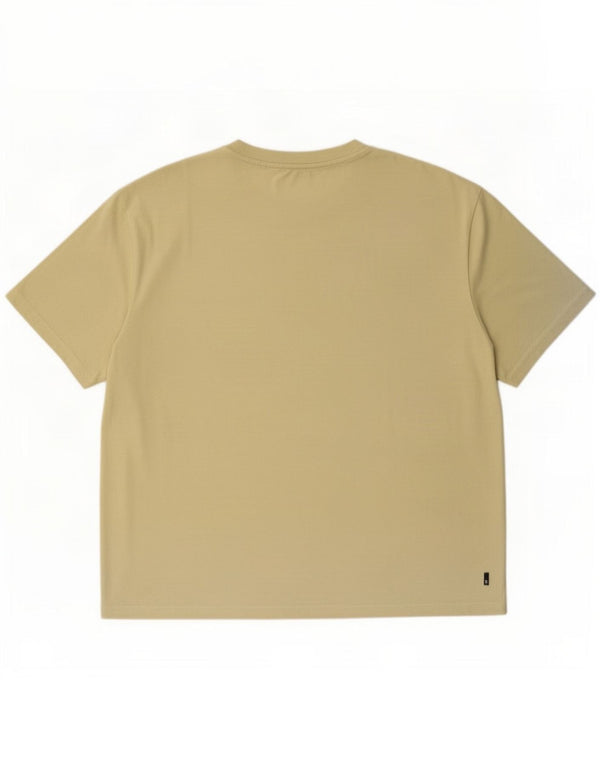 Timberland - Camiseta Box Fit para hombre, talla grande, algodón caqui