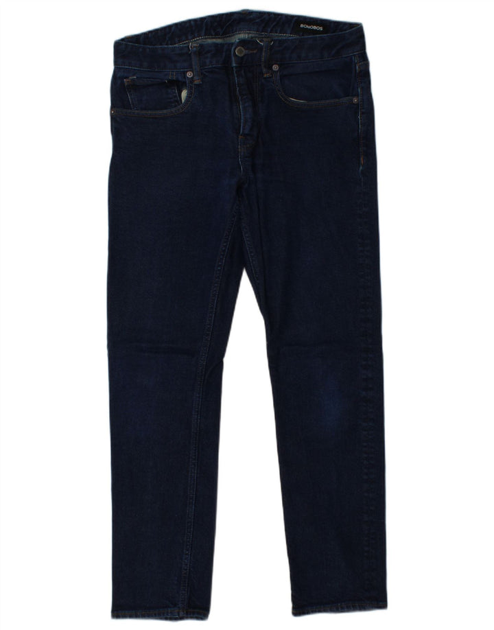 BONOBOS Vaqueros ajustados de corte entallado para mujer W30 L27 Azul