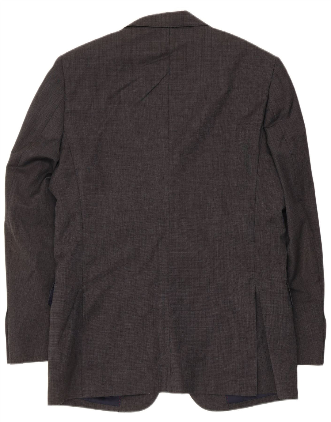 ZARA Chaqueta tipo blazer de 3 botones para hombre EU 46 Small Grey Wool