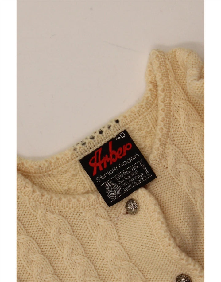 Arbep Jersey Bolero Mujer EU 40 Lana Amarilla Mediana