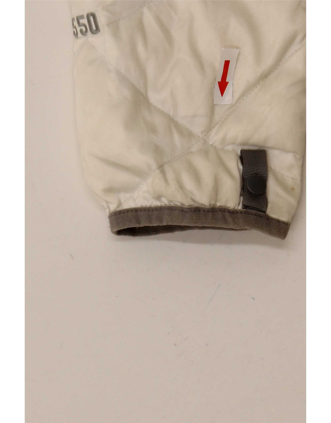 The North Face Chaqueta acolchada para mujer UK 46 Large Off White Nylon