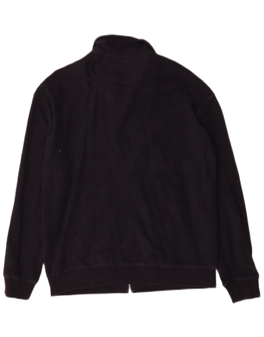 Farah Hombre Chándal Top Chaqueta Pequeña Azul Marino Algodón