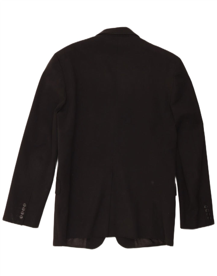 Calvin Klein Chaqueta tipo blazer de 3 botones para hombre IT 52 XL Poliéster negro