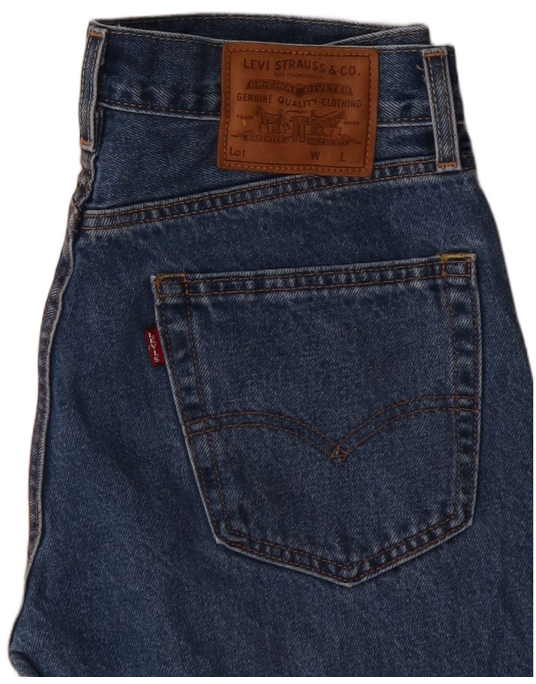 Vaqueros Levi's Hombre Rectos W29 L30 Algodón Azul