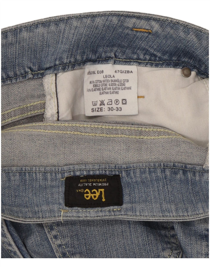 Vaqueros Lee Leola Bootcut W30 L28 Algodón Azul Mujer