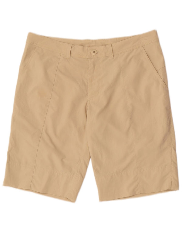 Patagonia Pantalones cortos chinos para mujer US 8 Medium W32 Beige Nylon