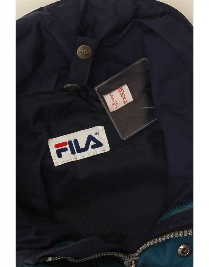 Fila Chaqueta impermeable para hombre IT 50 grande azul marino