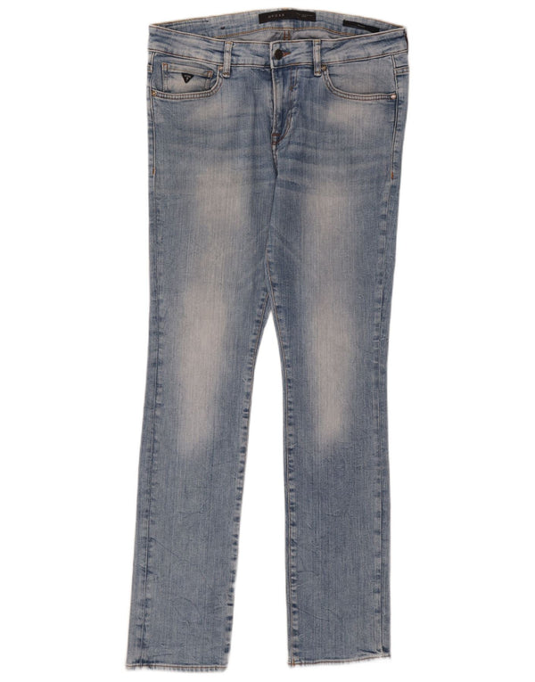 Guess Vaqueros pitillo para hombre W33 L32 Algodón azul