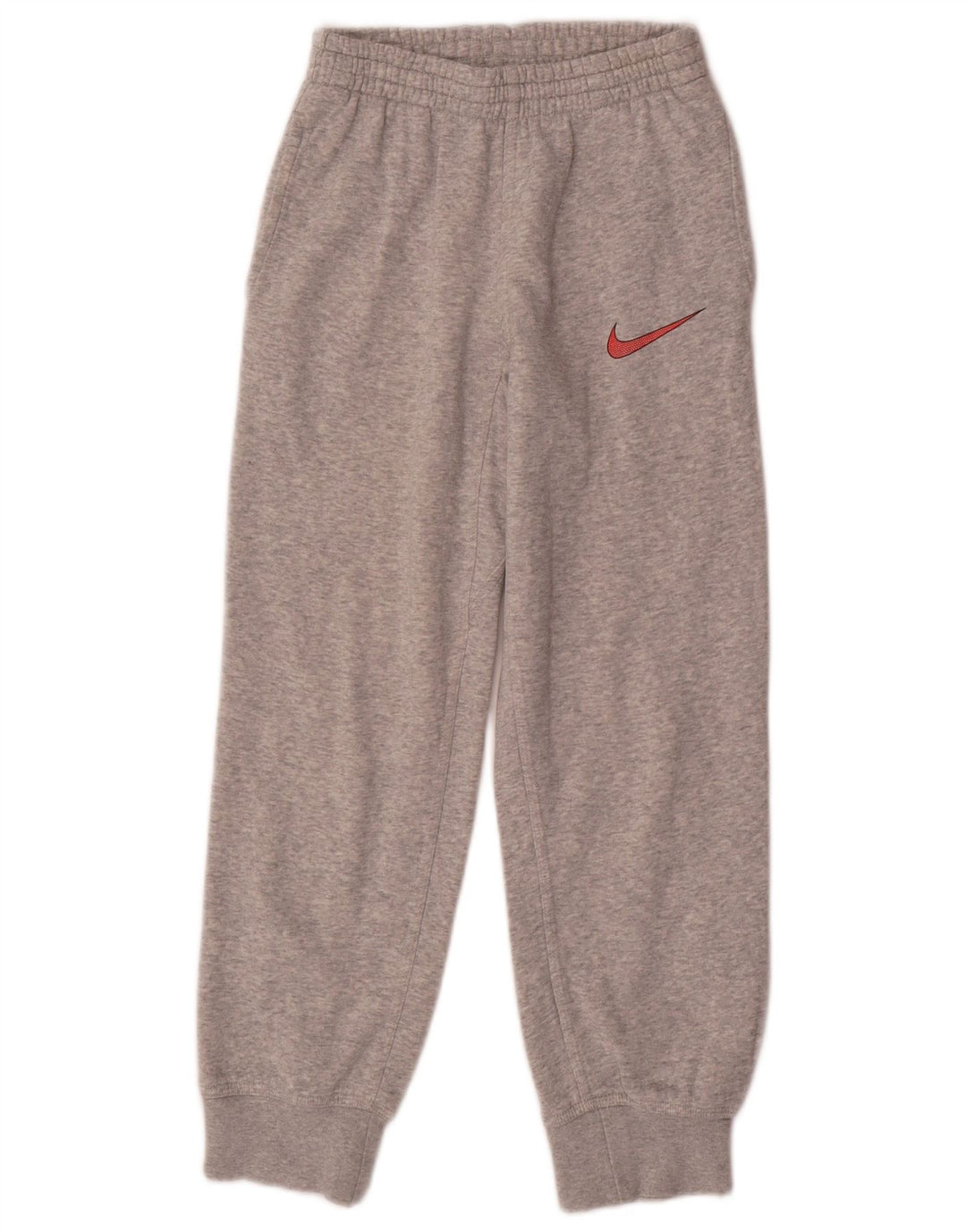 Nike - Pantalones de chándal para niño, 10-11 años, color gris medio jaspeado