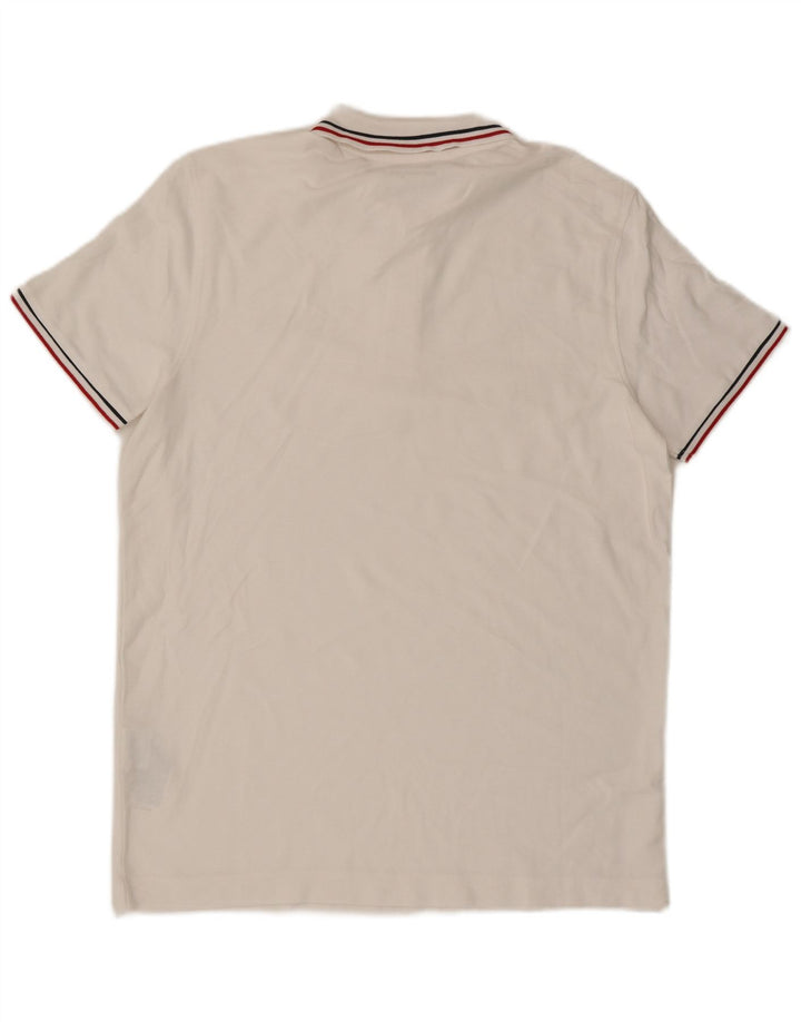 Lotto Polo Hombre Algodón Blanco Mediano