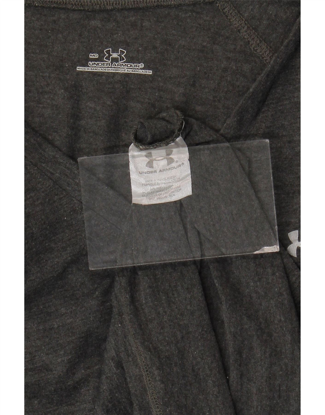 UNDER ARMOUR Camiseta para mujer Top UK 12 Poliéster gris medio