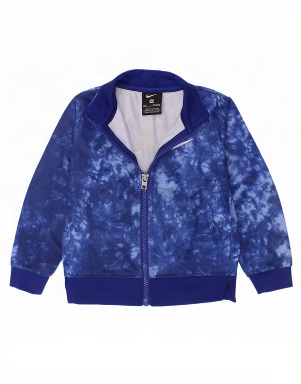 Nike - Chaqueta de chándal gráfica para bebés de 18 a 24 meses, color azul