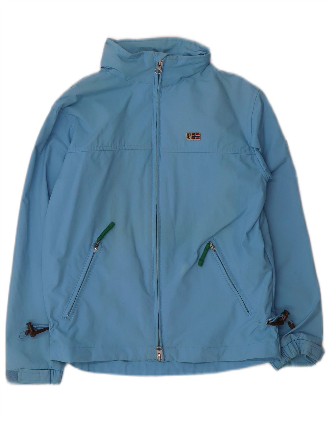 Napapijri Chaqueta impermeable Geographic para niños 9-10 años Nylon azul