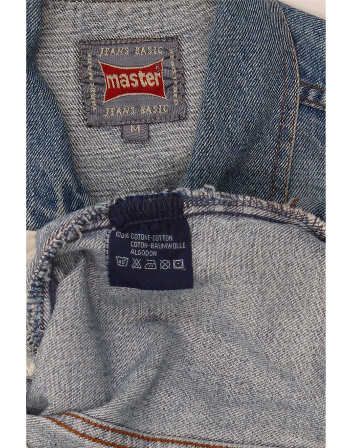 Master Chaqueta vaquera para hombre ES 38 Algodón azul medio