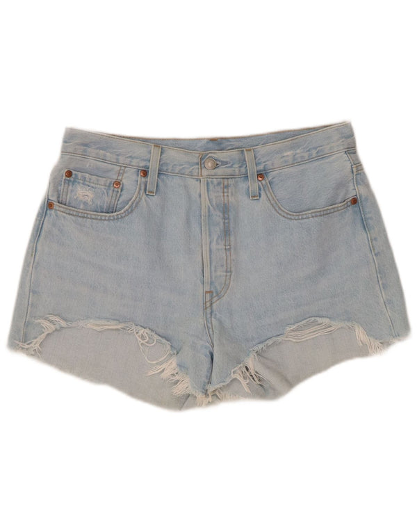 Levi's Womens 501 Denim Shorts Medium W30 Blue