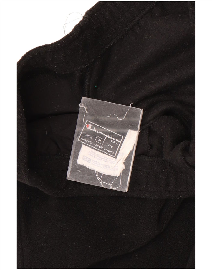 Champion Pantalones De Chándal De Lana Para Hombre Poliéster Negro Mediano