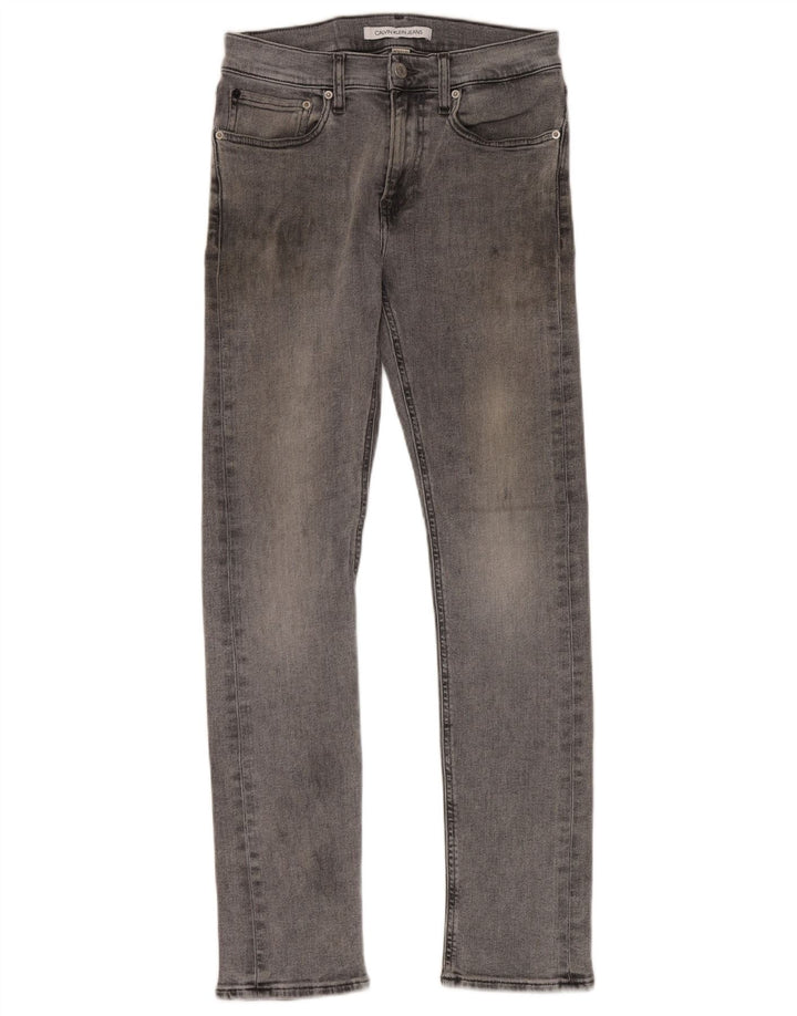 Calvin Klein Jeans Slim para Hombre W29 L32 Algodón Gris