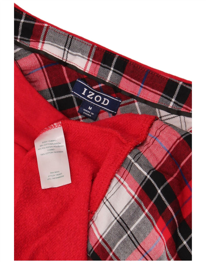 IZOD Sudadera para mujer Jumper UK 14 Mediano Rojo Algodón