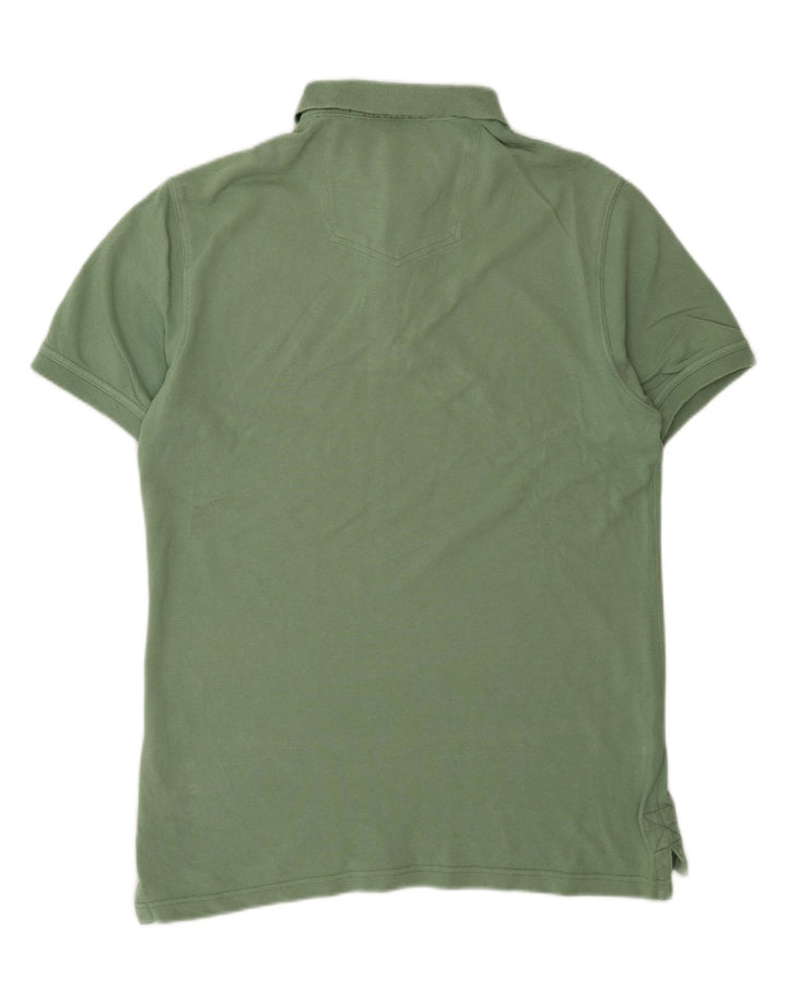 FAT FACE Polo de hombre de algodón verde medio