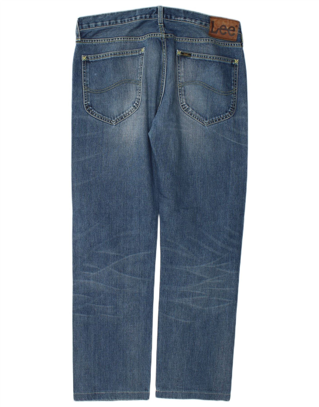 Lee Vaqueros Rectos Blake para Hombre W34 L30 Algodón Azul