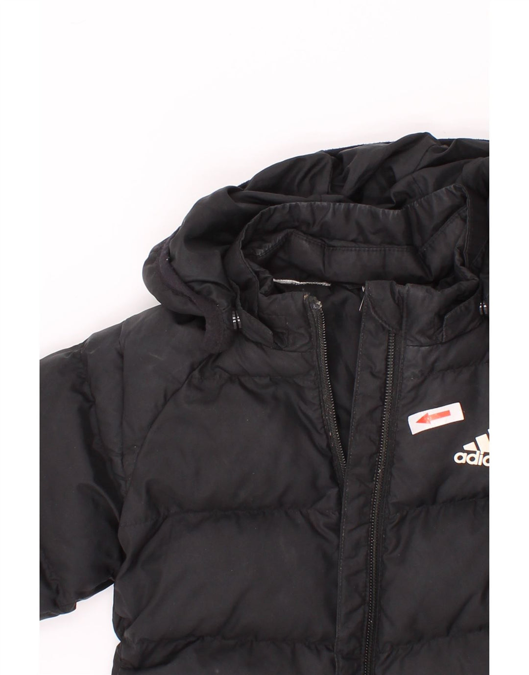 Adidas Chaqueta acolchada con capucha para niño 3-4 años negro