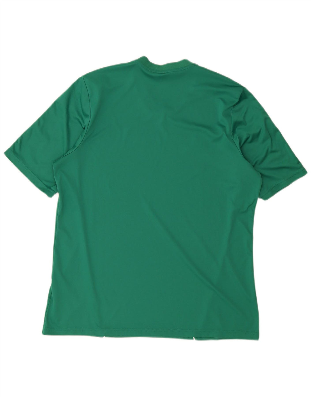 Adidas Hombre Camiseta Top XL Verde Poliéster