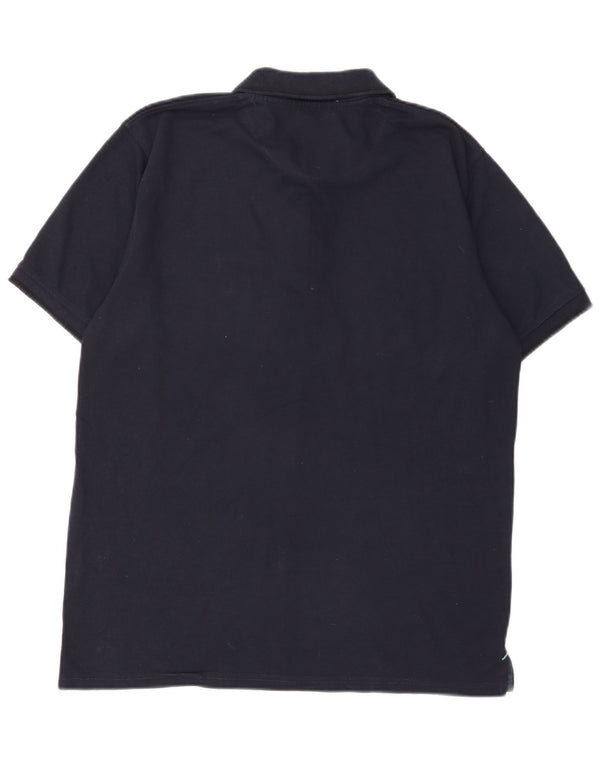 Dockers Polo para hombre grande azul marino