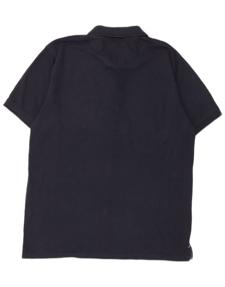 Dockers Polo para hombre grande azul marino
