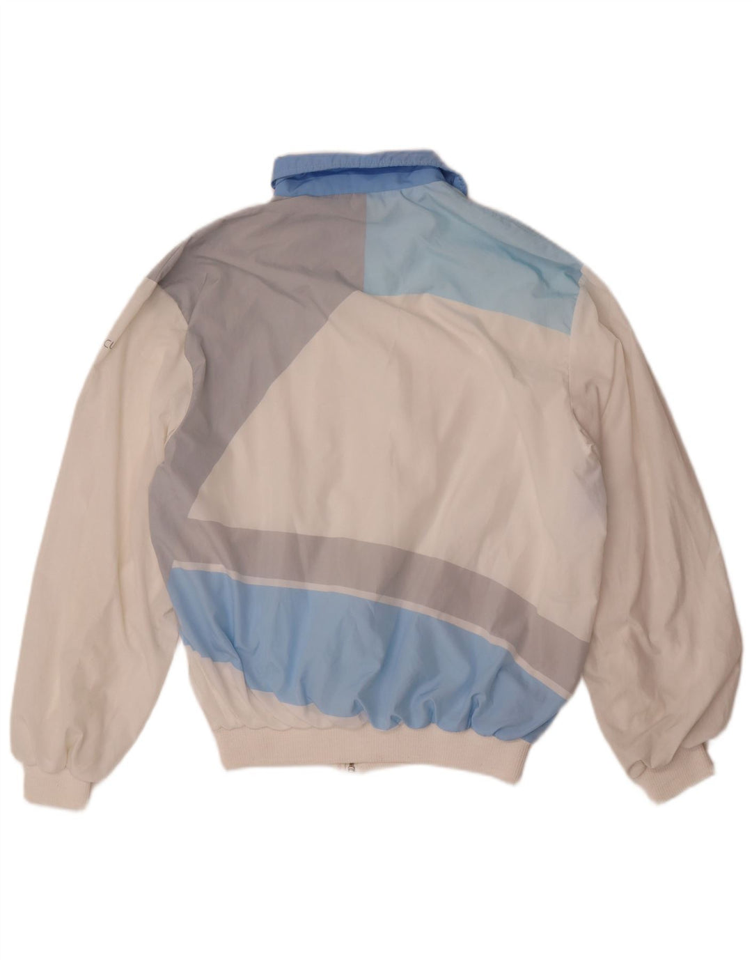 Golden Cup Chaqueta superior de chándal para mujer UK 40 Medium White Colourblock