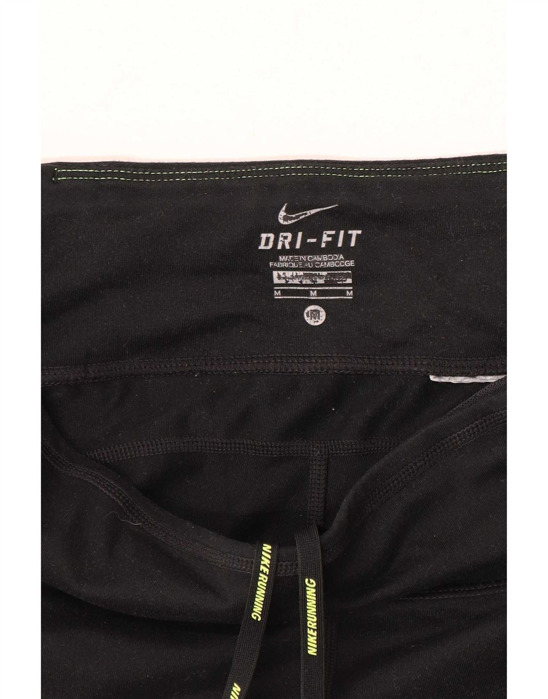 Nike - Leggings capri Dri Fit para mujer, talla M, color negro