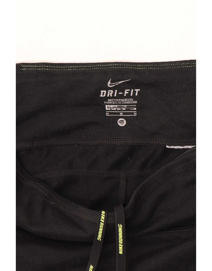 Nike - Leggings capri Dri Fit para mujer, talla M, color negro