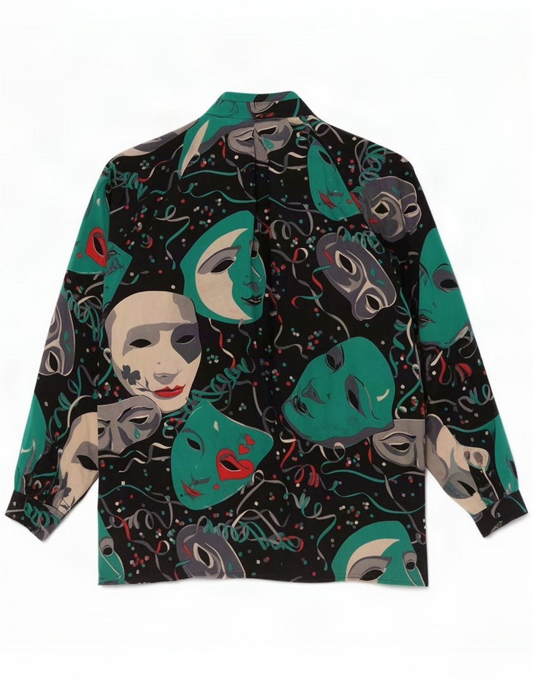 i Blusa camisera extragrande con gráfico para mujer Blues IT 42 Medium Black