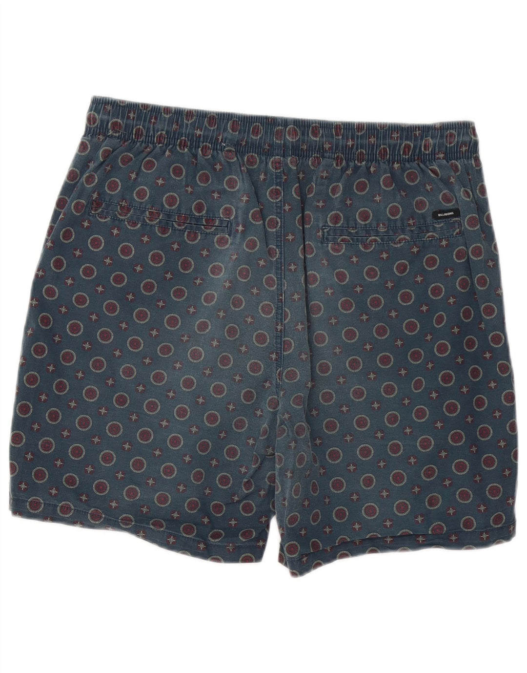 Pantalones cortos casuales Billabong para hombre W32 Medium Navy Blue Polka Dot