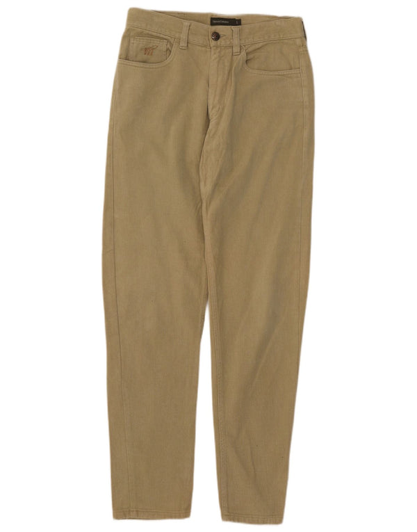 Henry Cottons Pantalones casuales delgados para hombre W31 L31 Algodón caqui
