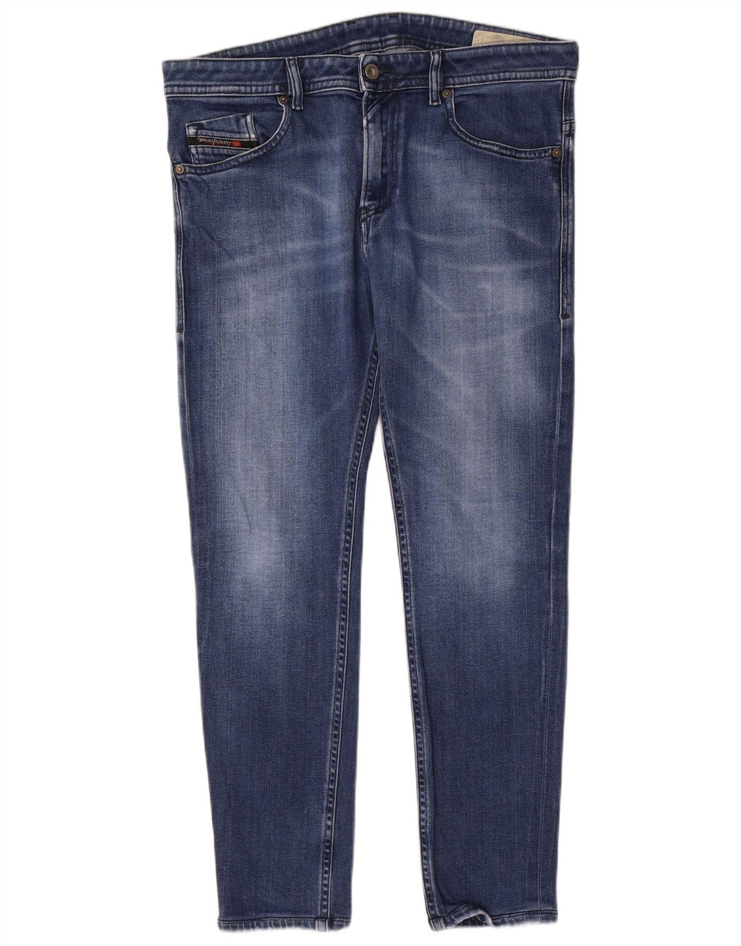 Diesel Vaqueros Slim Para Hombre W34 L29 Algodón Azul