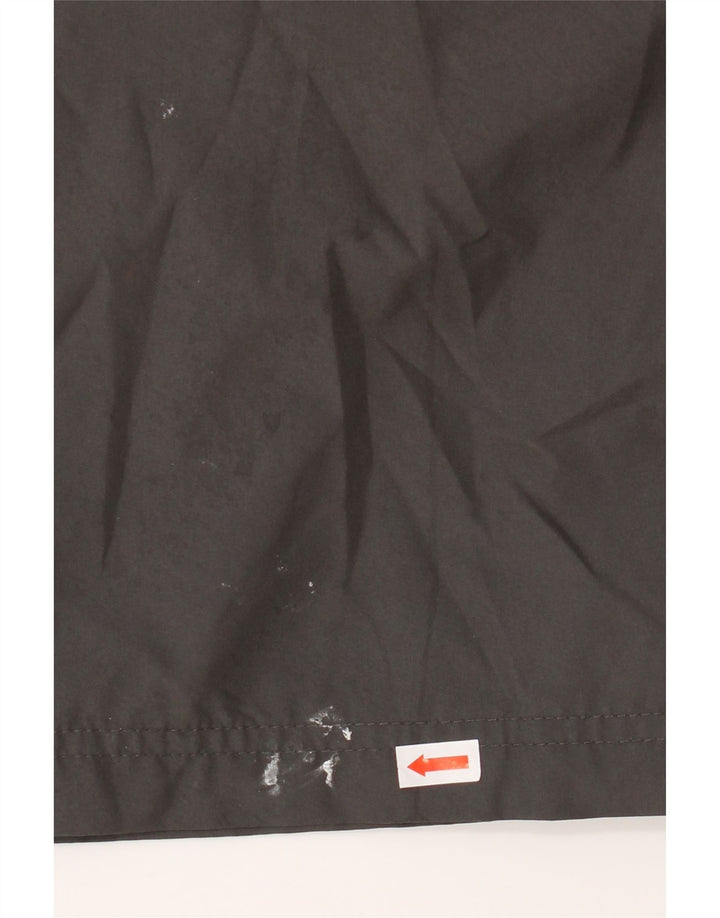 REEBOK Pantalones de chándal con estampado gráfico para hombre Poliéster gris pequeño