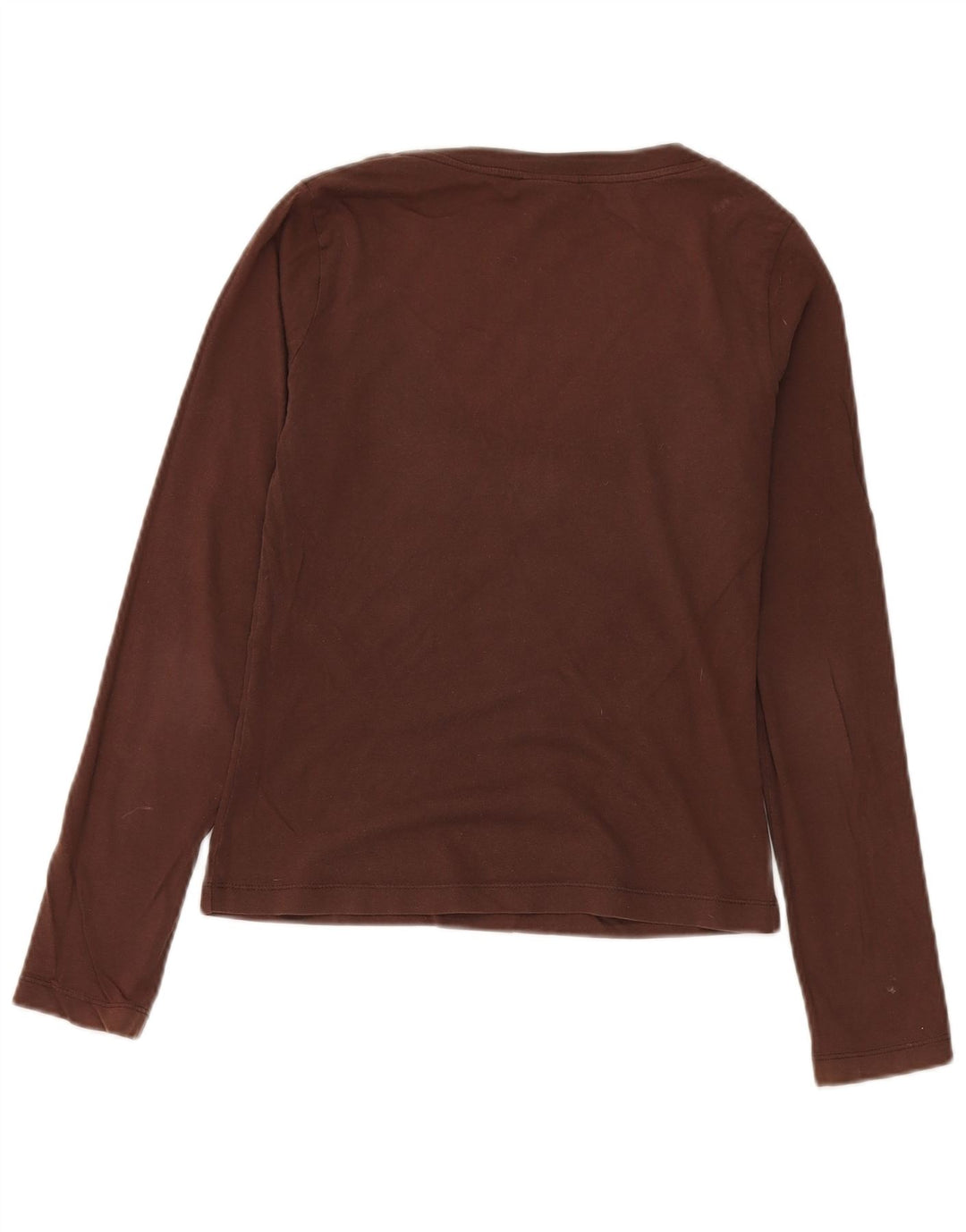 Datch Top gráfico para mujer de manga larga UK 10 Small Brown