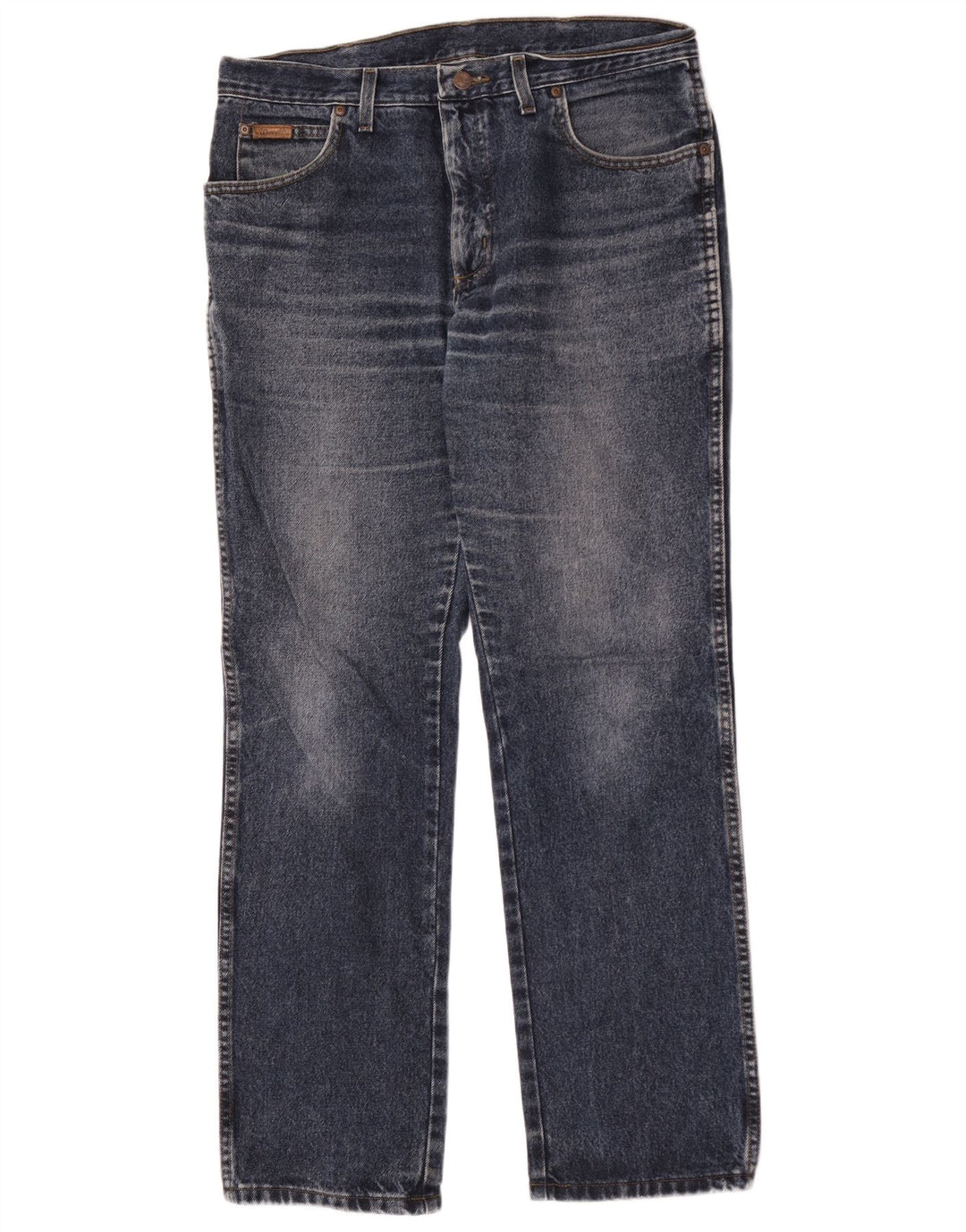 Wrangler Vaqueros rectos para hombre W34 L32 Azul