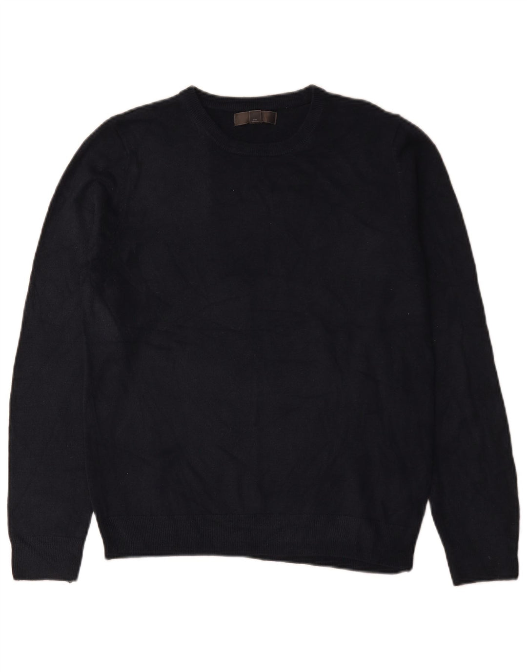 Marks & Spencer Suéter De Cuello Redondo Para Hombre Acrílico Azul Marino Medio