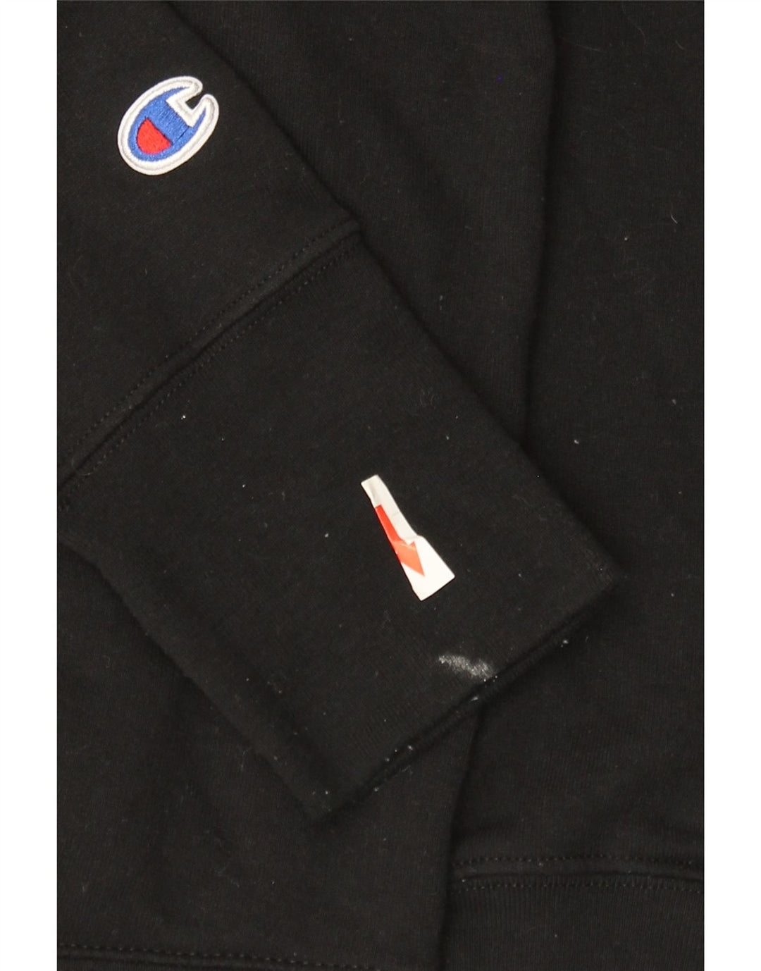 Champion Sudadera con capucha gráfica para mujer UK 40 Mediano Poliéster negro