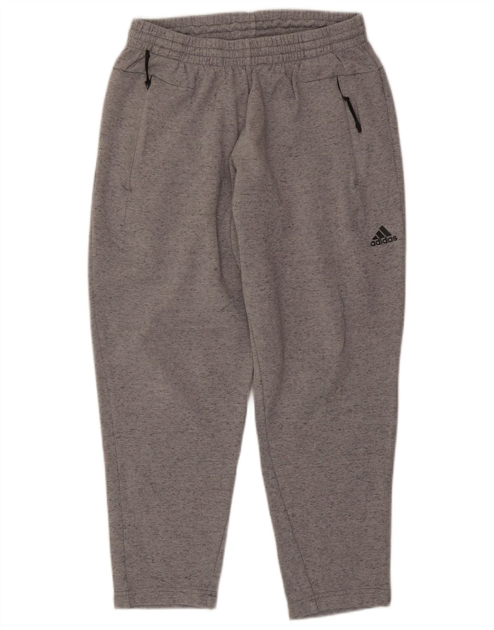 Pantalón De Chándal Adidas Hombre Gris Medio De Algodón Moteado