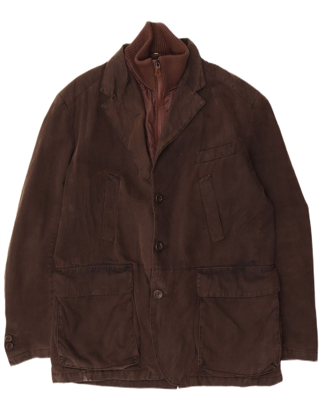 Marlboro Classics Chaqueta utilitaria para hombre EU 56 3XL Algodón caqui
