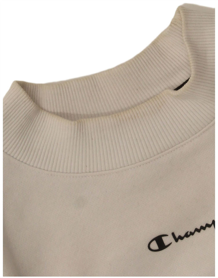 Champion Sudadera Gráfica para Mujer Jersey UK 44 Mediano Negro Colorblock