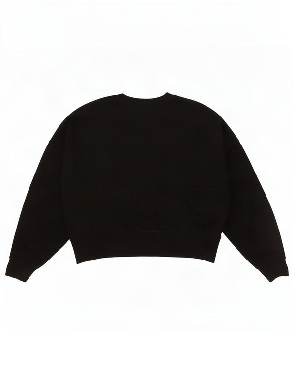 Adidas - Sudadera extragrande para mujer, talla 10, algodón negro