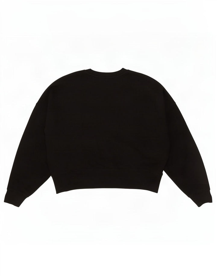 Adidas - Sudadera extragrande para mujer, talla 10, algodón negro