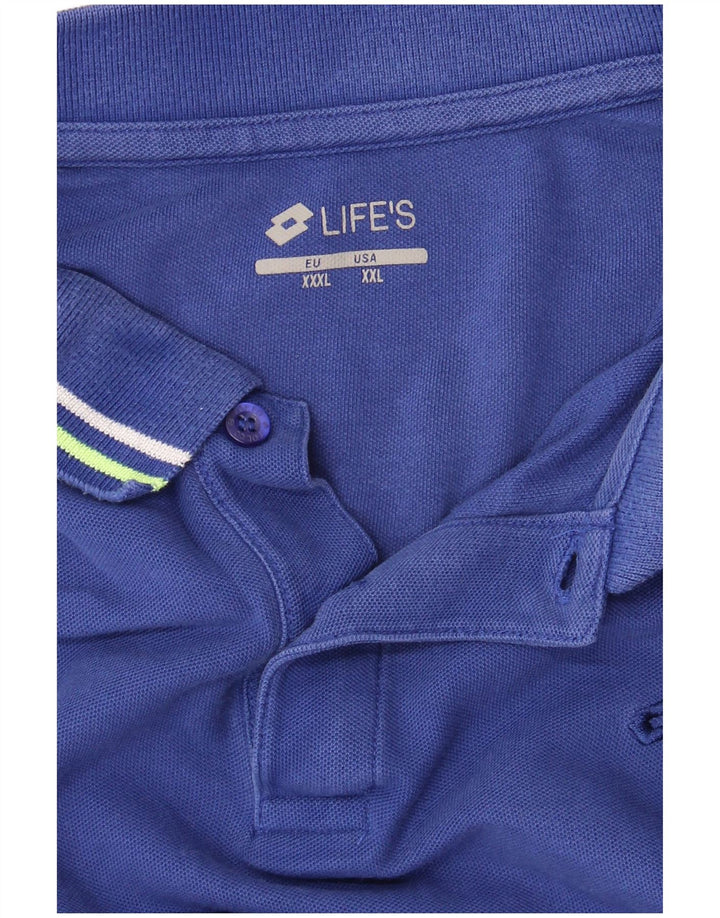 Polo Lotto Hombre 2XL Azul