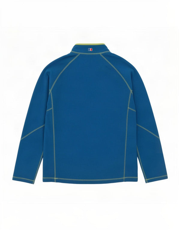 Berghaus Hombre Jersey De Forro Polar Con Cremallera Y Cuello Grande Azul